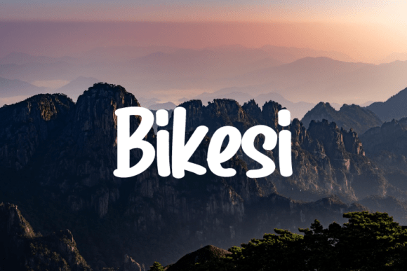 Bikesi Font: Modern Elegance for Web Design
