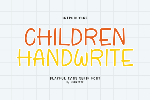 Children Handwrite Font: A Designer’s Branding Test