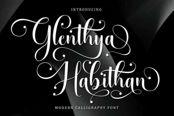 Glenthya Habithan Font: Adding Drama to Brand Identity