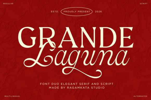 Grande Laguna Font: Elegant Editorial Typography