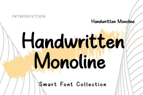 Handwritten Monoline Font for Authentic Business Branding