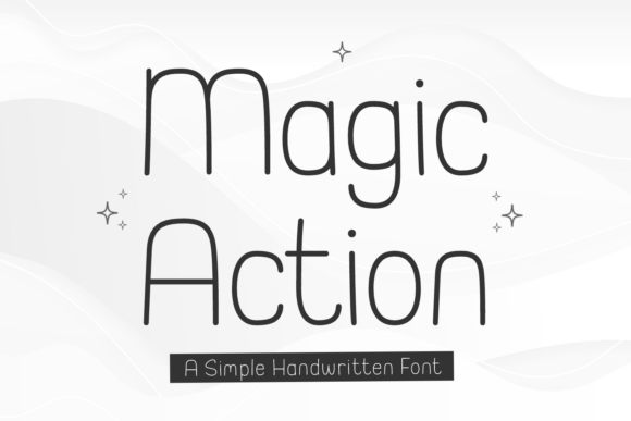 Magic Action Font: Versatile Script for Web Design