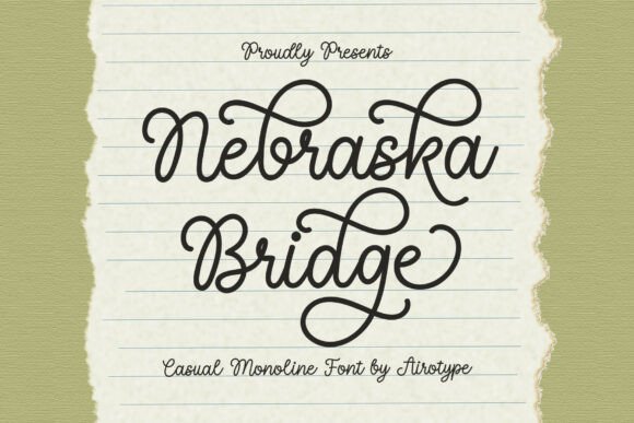 Nebraska Bridge Font: Casual Script for Digital Campaigns