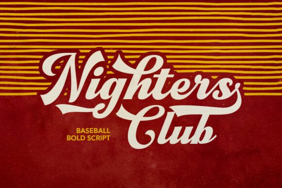 Nighters Club Font: Bold Script for Digital Campaigns
