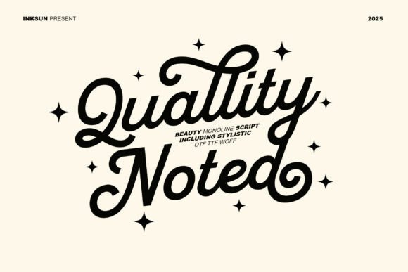Quallity Noted Font: A Designer’s Branding Test