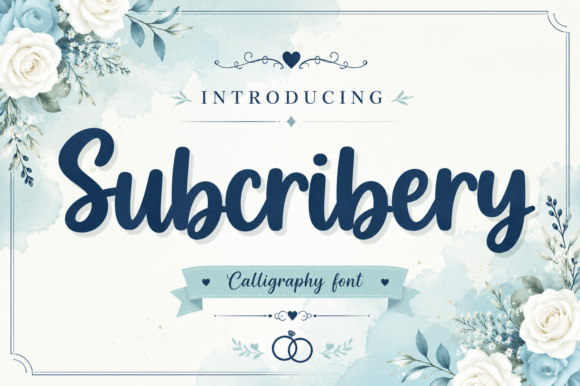 Subscribery Font: Warm Brush Script for Handmade Products