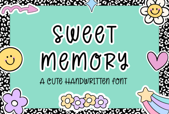 Sweet Memory Font: A Playful Typeface for Campaigns