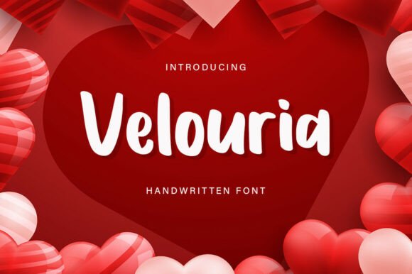 Velouria Font: Adding Gentle Romance to Brand Identity