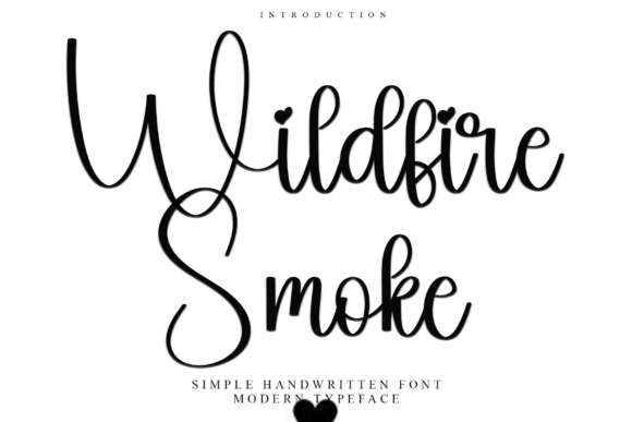 Wildfire Smoke Font: Elevating Small Business Branding