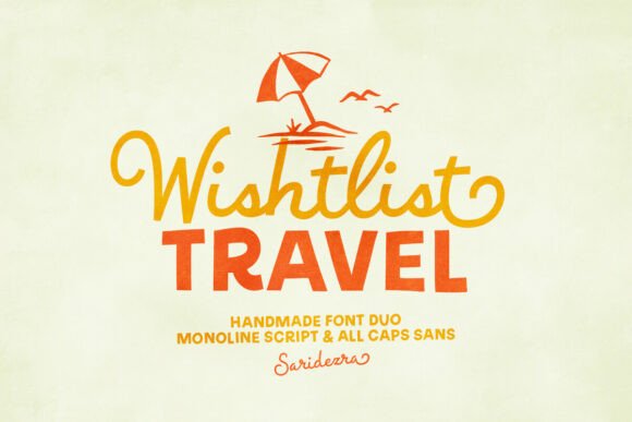 Wishlist Travel Font for Web Design and Digital Branding